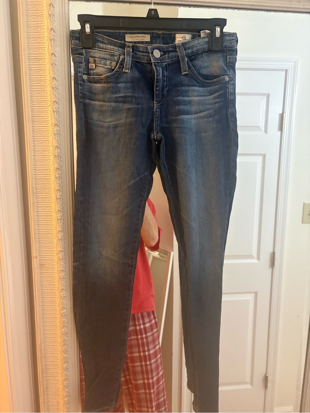 AG Slim Fit Dark Blue Washed Jeans